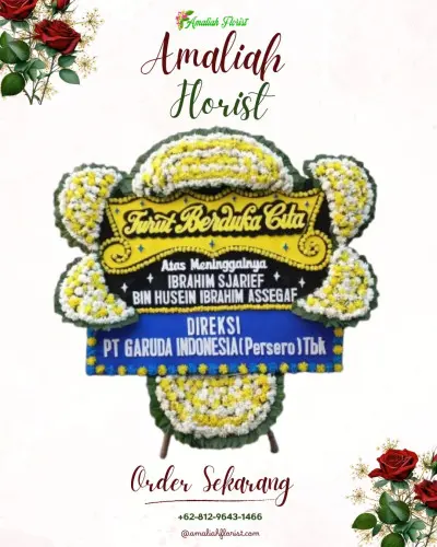 Papan Bunga Duka di Dermasari